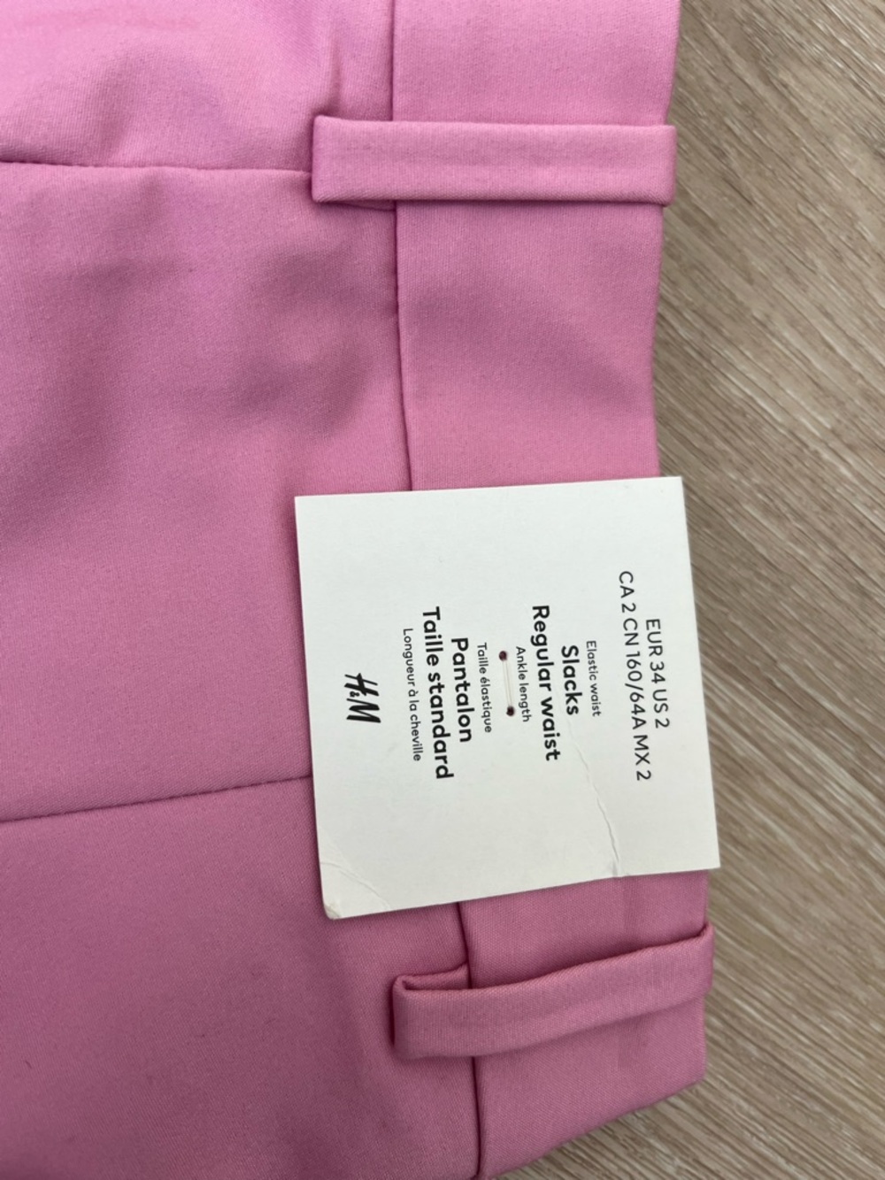 H&M Pink Slacks - Picture 6 of 7